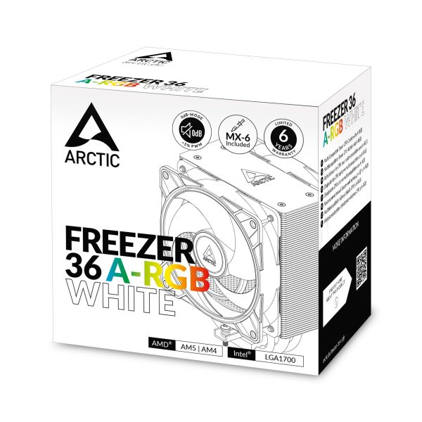 Охладител ARCTIC Freezer 36 A-RGB White - ACFRE00125A 7
