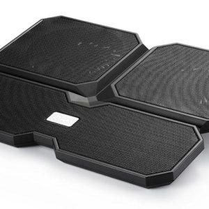 Охладител за лаптоп DeepCool Multi Core X6, 15.6", 2x140+100 mm, Черен 1