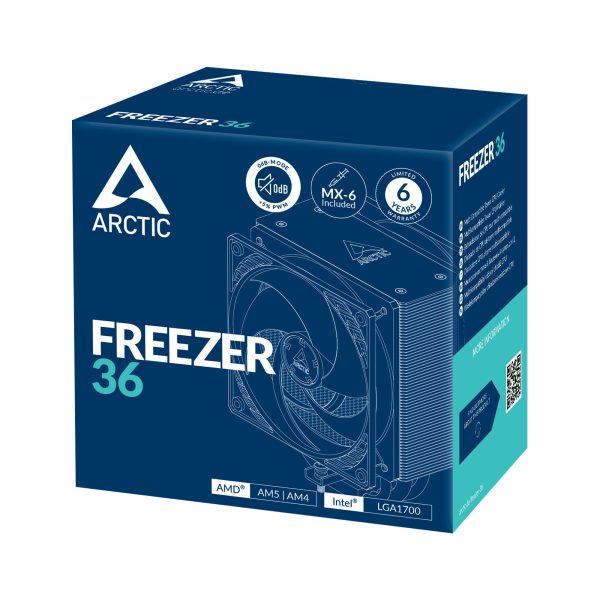 Охладител за процесор ARCTIC Freezer 36 - ACFRE00121A 6