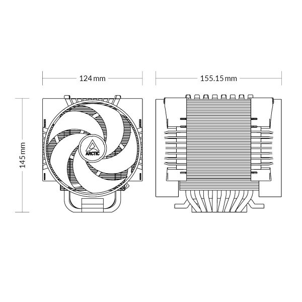 Охладител за процесор ARCTIC Freezer 4U-M - ACFRE00133A 5