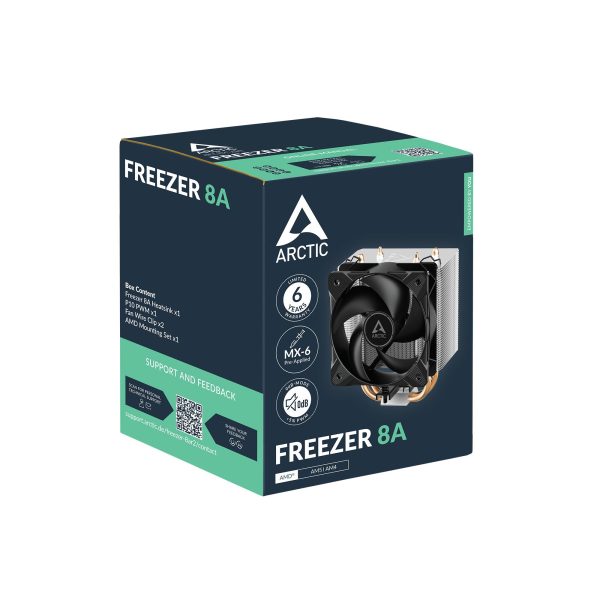 Охладител за процесор ARCTIC Freezer 8A - AM4/AM5 6
