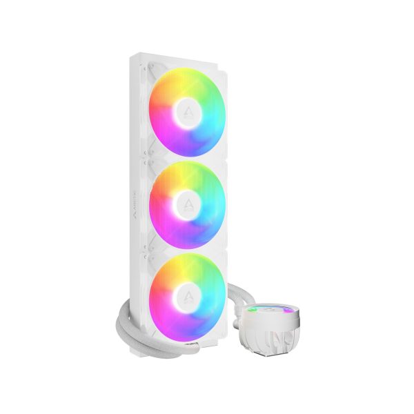 Охладител за процесор Arctic Liquid Freezer III Pro 420 A-RGB - White 2