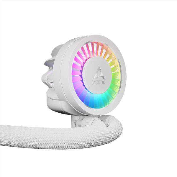 Охладител за процесор Arctic Liquid Freezer III Pro 420 A-RGB - White 4