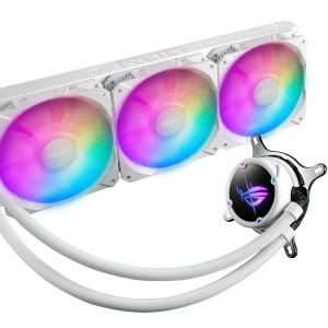 Охладител за процесор ASUS ROG Strix LC II 360 ARGB White Edition, Aura Sync 1