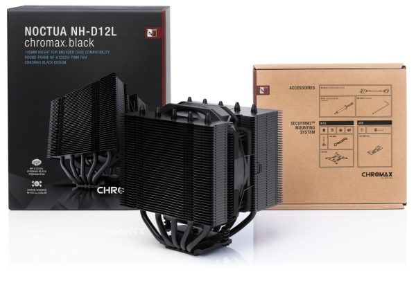 Охладител за процесор Noctua NH-D12L CHROMAX.BLACK 3