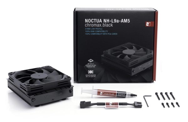 Охладител за процесор Noctua NH-L9A Chromax.black, сокет AM5 4