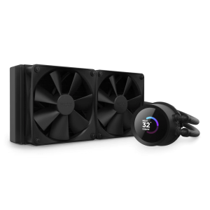 Охладител за процесор NZXT Kraken 240 Black - LCD Display 1