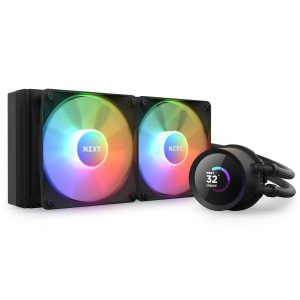 Охладител за процесор NZXT Kraken 240 RGB Black, LCD Display 1