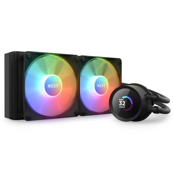 Охладител за процесор NZXT Kraken 240 RGB Black, LCD Display 1