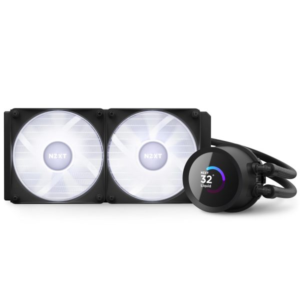 Охладител за процесор NZXT Kraken 240 RGB Black, LCD Display 10