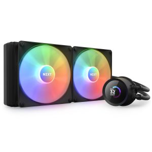 Охладител за процесор NZXT Kraken 280 RGB Black, LCD Display 1