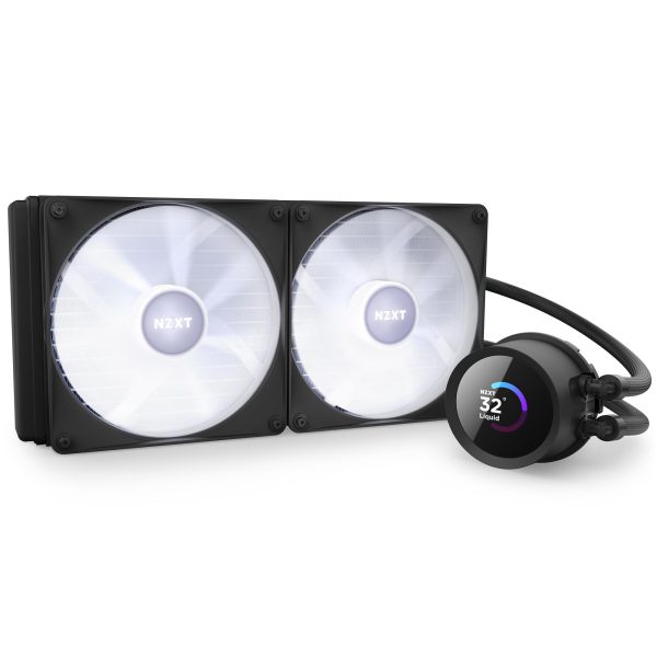 Охладител за процесор NZXT Kraken 280 RGB Black, LCD Display 10