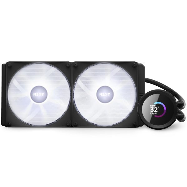 Охладител за процесор NZXT Kraken 280 RGB Black, LCD Display 12