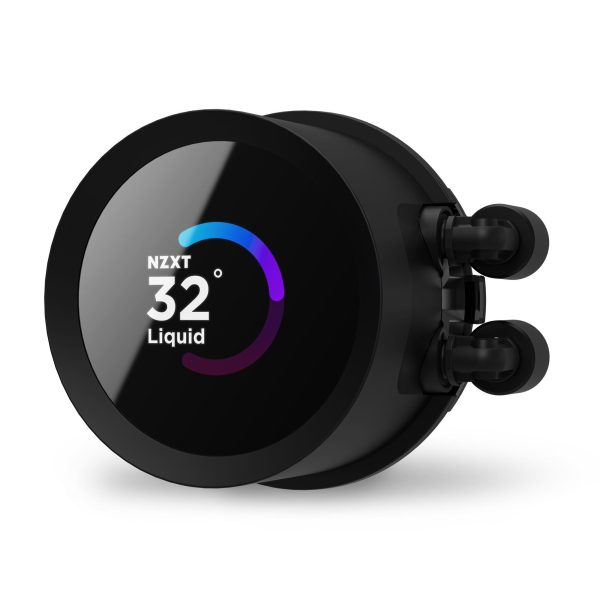 Охладител за процесор NZXT Kraken 280 RGB Black, LCD Display 14