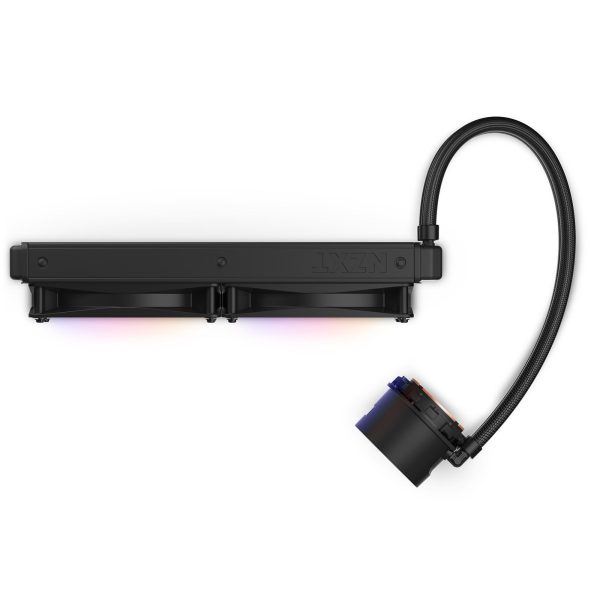 Охладител за процесор NZXT Kraken 280 RGB Black, LCD Display 16