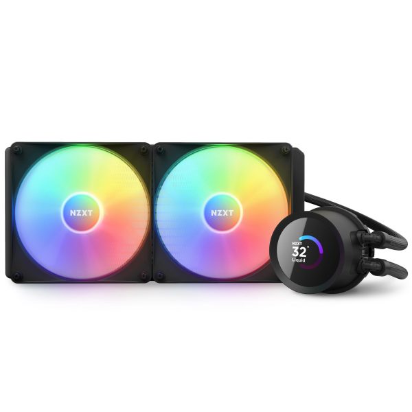 Охладител за процесор NZXT Kraken 280 RGB Black, LCD Display 3