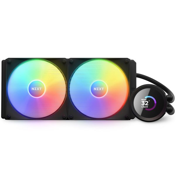 Охладител за процесор NZXT Kraken 280 RGB Black, LCD Display 4