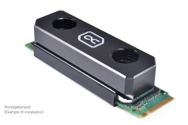 Охладител за SSD Alphacool HDX Apex Acetal M.2 2280 SSD Cooler 3