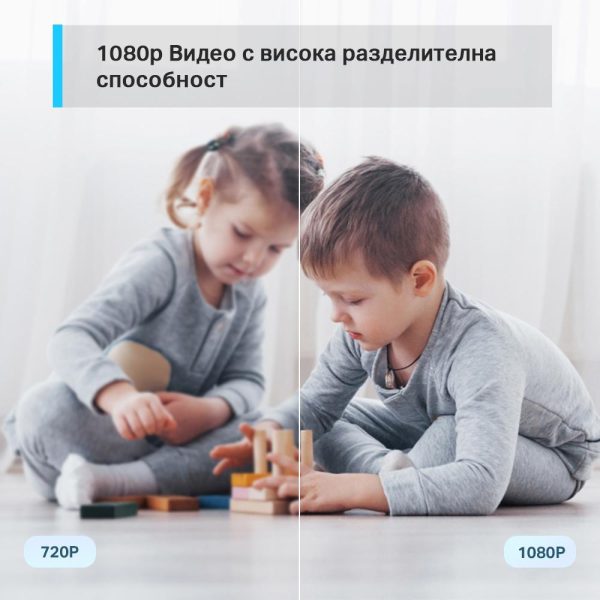 Охранителна WiFi камера TP-Link Tapo C200, 360°, Pan/Tilt 5