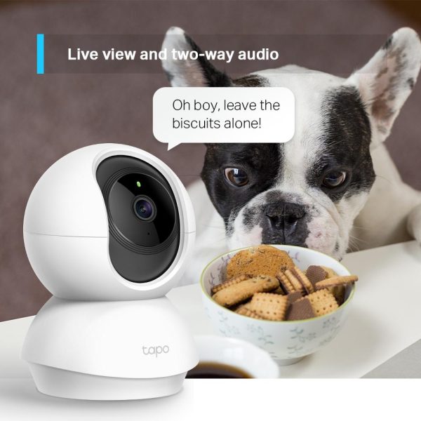 Охранителна WiFi камера TP-Link Tapo C210, 360°, Pan/Tilt 6
