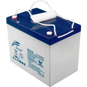 Оловна батерия RITAR (EV12-75), AGM, 12V, 75Ah, За електрически колички 1