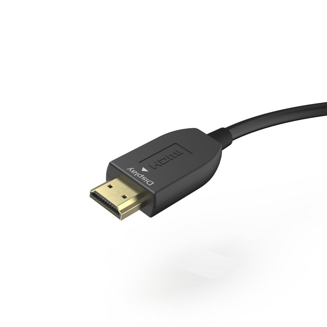 Оптичен активен кабел HAMA Optical, HDMI мъжко - HDMI мъжко, Ethernet, 8K, 205345 4