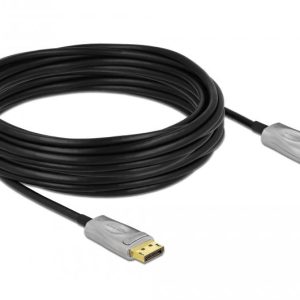 Оптичен кабел Delock, Активен, DisplayPort 1.4, 8K, 10 m 1