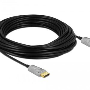 Оптичен кабел Delock, Активен, DisplayPort 1.4, 8K, 15 m 1