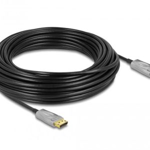Оптичен кабел Delock, Активен, DisplayPort 1.4, 8K, 20 m 1