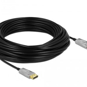Оптичен кабел Delock, Активен, DisplayPort 1.4, 8K, 25 m 1