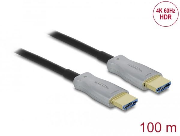 Оптичен кабел Delock, HDMI 4K, 60 Hz, 100 m 2