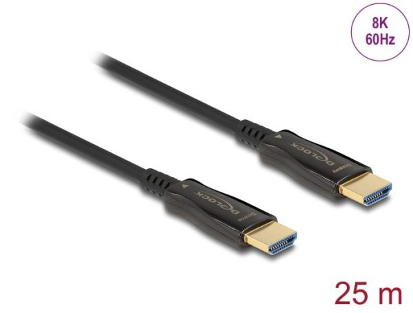 Оптичен кабел Delock, HDMI 8K, 60 Hz, 25 m 2