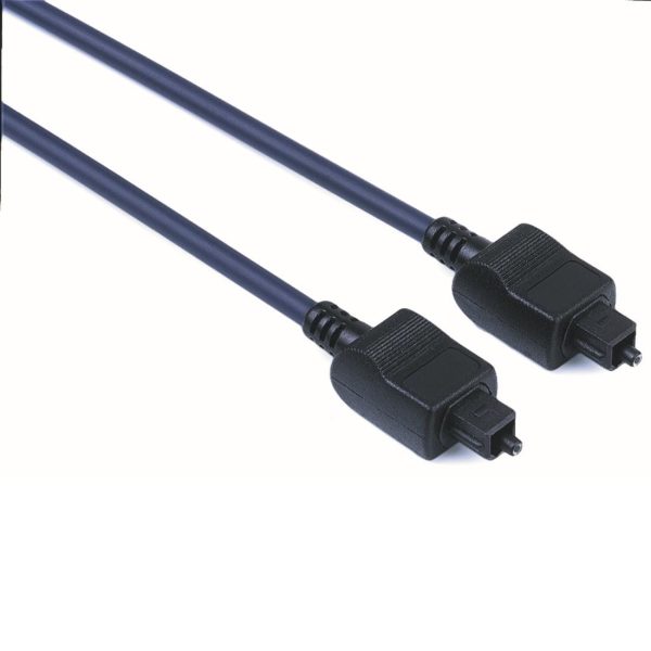 Оптичен кабел HAMA 205131, ODT Toslink plug - ODT Toslink plug, 1.5 m, Черен 2