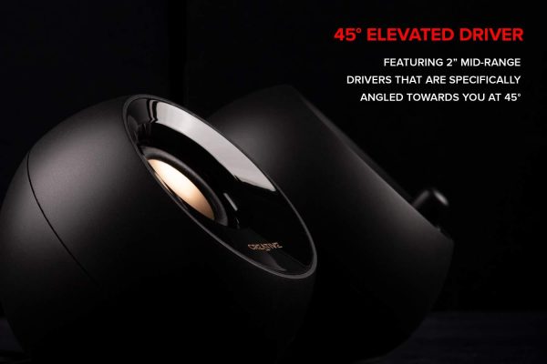 Озвучителна система Creative PEBBLE Plus 2.1, USB,8W 3