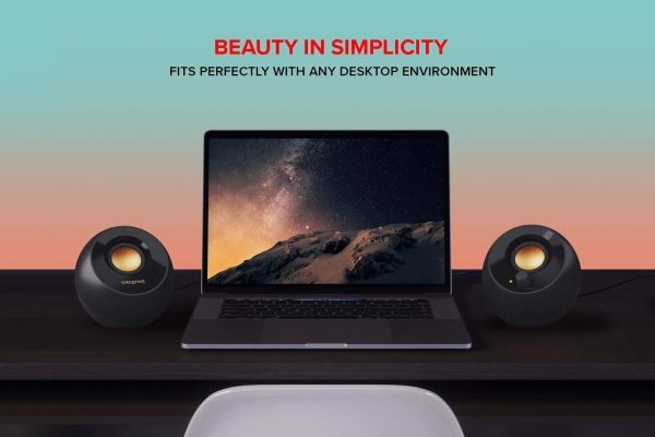 Озвучителна система Creative PEBBLE Plus 2.1, USB,8W 5