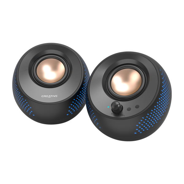 Озвучителна система Creative PEBBLE X - 15W RMS, USB-C 2