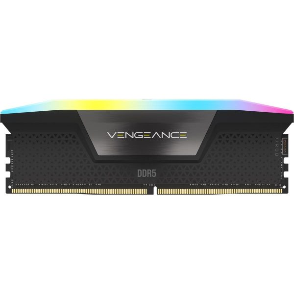 Памет Corsair Vengeance Black RGB 32GB(2x16GB) DDR5 6400MHz CL36 XMP&AMD EXPO 3