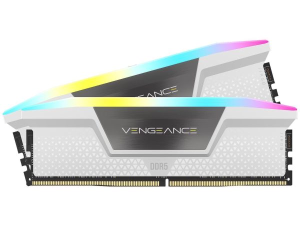 Памет Corsair Vengeance White RGB 32GB(2x16GB) DDR5 6400MHz CL36 XMP&AMD EXPO 1