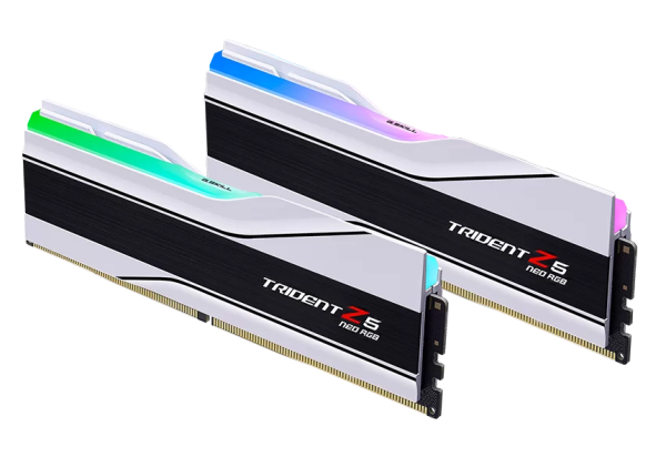 Памет G.SKILL Trident Z5 Neo RGB White 32GB(2x16GB) DDR5 6000MHz CL26 - AMD EXPO 1