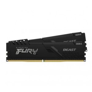 Памет Kingston FURY Beast Black 64GB(2x32GB) DDR4 3200MHz KF432C16BBK2/64 1