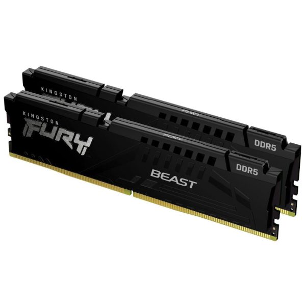 Памет Kingston FURY Beast Black 64GB(2x32GB) DDR5 6000MHz  1