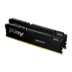 Памет Kingston FURY Beast Black 64GB(2x32GB) DDR5 - KF560C30BBEK2-64 1