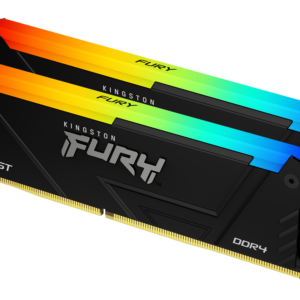Памет Kingston FURY Beast Black RGB 32GB(2x16GB) DDR4 3200MHz CL16 1