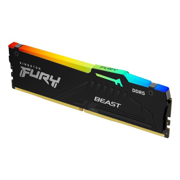 Памет Kingston FURY Beast RGB 16GB DDR5 - KF556C36BBEA-16 2