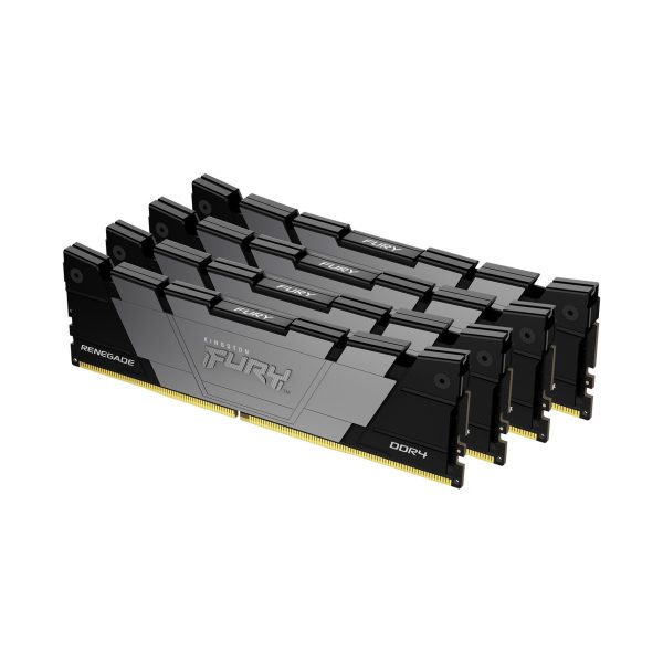 Памет Kingston FURY Renegade Black 64GB(4x16GB) DDR4 3600MHz CL16 1