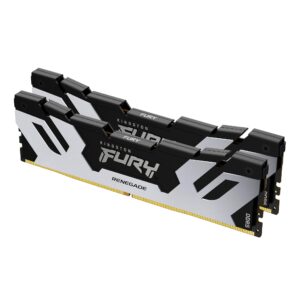 Памет Kingston Fury Renegade Silver/Black 64GB(2x32GB) DDR5 6400MHz CL32 - Intel XMP 1