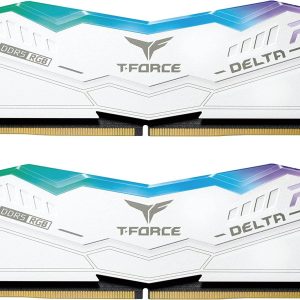 Памет Team Group T-Force Delta RGB White DDR5 32GB (2x16GB) 6000MHz CL38 1