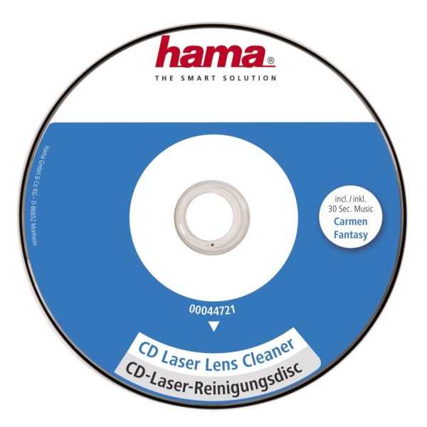 Почистващ диск за CD устройства HAMA Laser Lens cleaner 1