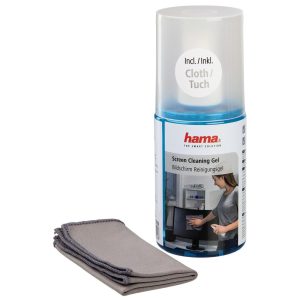 Почистващ гел HAMA за TV, /телевизори/,дисплеи с кърпа 1