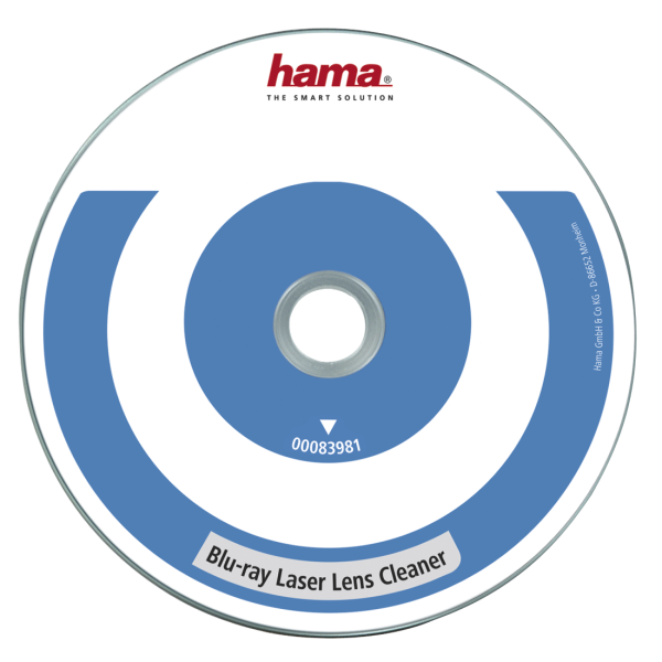 Почистващ комплект за Blu-ray устройства, HAMA-83981 1